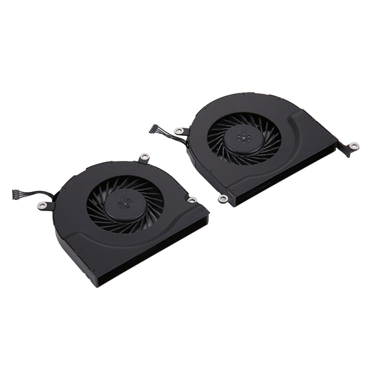 1 คู่สำหรับ Macbook Pro 17 นิ้ว A1297 (2009 - 2011) พัดลมระบายความร้อน (ซ้าย + ขวา), A1297