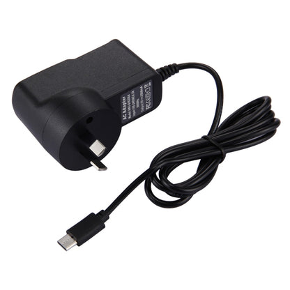 เครื่องชาร์จพอร์ต USB-C / Type-C 5V 2A สำหรับ Macbook, Google, LG, Huawei, Nokia, Microsoft, Xiaomi, OnePlus, Letv, Meizu, สมาร์ทโฟนหรือแท็บเล็ตอื่น ๆ, EU Plug, UK Plug, AU Plug