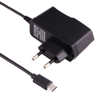 เครื่องชาร์จพอร์ต USB-C / Type-C 5V 2A สำหรับ Macbook, Google, LG, Huawei, Nokia, Microsoft, Xiaomi, OnePlus, Letv, Meizu, สมาร์ทโฟนหรือแท็บเล็ตอื่น ๆ, EU Plug, UK Plug, AU Plug