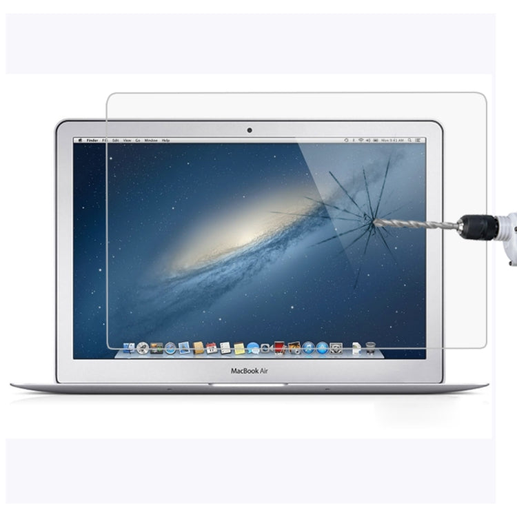 ฟิล์มกระจกนิรภัยป้องกันการระเบิด HD ความแข็งพื้นผิว 9H สำหรับ MacBook Air 11.6 นิ้ว (A1370 / A1465), For MacBook Air 11.6 inch (A1370 / A1465)