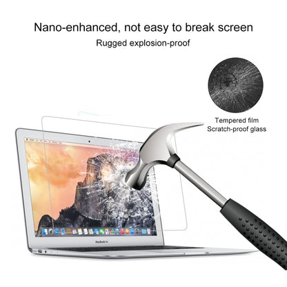 ฟิล์มกระจกนิรภัยป้องกันการระเบิด HD ความแข็งพื้นผิว 9H สำหรับ MacBook Air 11.6 นิ้ว (A1370 / A1465), For MacBook Air 11.6 inch (A1370 / A1465)