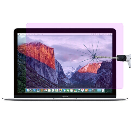 ฟิล์มกระจกนิรภัยป้องกันการระเบิด HD ความแข็งพื้นผิว 9H สำหรับ MacBook Retina 12 นิ้ว (A1534), For MacBook Retina 12 inch (A1534)