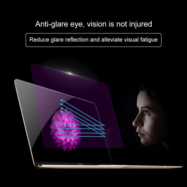 ฟิล์มกระจกนิรภัยป้องกันการระเบิด HD ความแข็งพื้นผิว 9H สำหรับ MacBook Retina 12 นิ้ว (A1534), For MacBook Retina 12 inch (A1534)