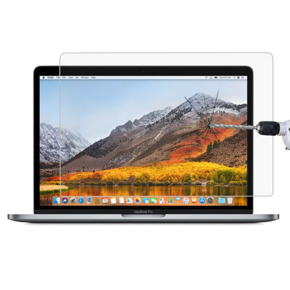 ฟิล์มกระจกนิรภัยป้องกันการระเบิด HD ความแข็งพื้นผิว 9H สำหรับ Macbook Pro 15.4 นิ้วพร้อม Touch Bar (A1707), For Macbook Pro 15.4 inch with Touch Bar (A1707)