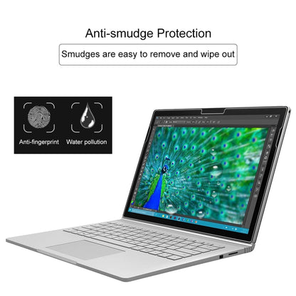 ฟิล์มกระจกนิรภัยแบบเต็มหน้าจอความแข็งพื้นผิว 0.4 มม. 9H สำหรับ Microsoft Surface Book 13.5 นิ้ว, For Surface Book 13.5 inch