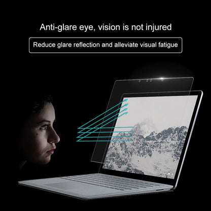 ฟิล์มกระจกนิรภัยแบบเต็มหน้าจอความแข็ง 0.4 มม. 9H สำหรับแล็ปท็อป Microsoft Surface 13.5 นิ้ว, For Surface Laptop 13.5 inch