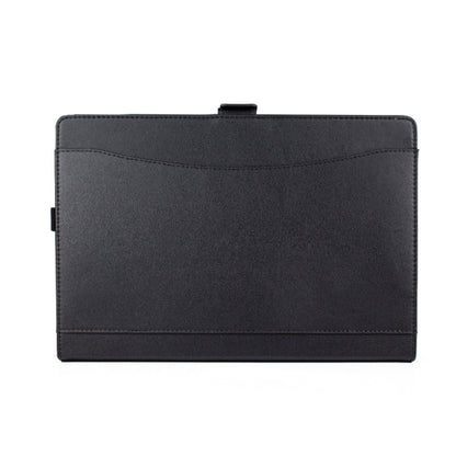 สำหรับ Microsoft Surface Pro 7/7+ ไมโครไฟเบอร์ Lambskin Texture ซองหนังพลิกแนวนอนแม่เหล็กพร้อมช่องใส่ปากกาและที่วาง