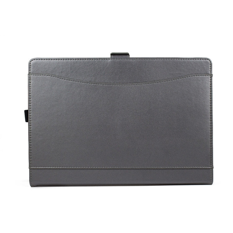 สำหรับ Microsoft Surface Pro 7/7+ ไมโครไฟเบอร์ Lambskin Texture ซองหนังพลิกแนวนอนแม่เหล็กพร้อมช่องใส่ปากกาและที่วาง
