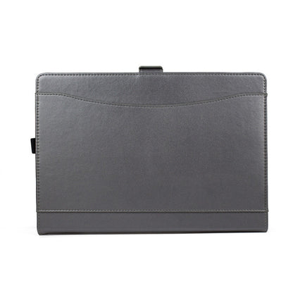 สำหรับ Microsoft Surface Pro 7/7+ ไมโครไฟเบอร์ Lambskin Texture ซองหนังพลิกแนวนอนแม่เหล็กพร้อมช่องใส่ปากกาและที่วาง