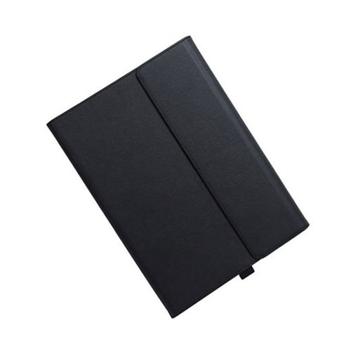 สำหรับ Microsoft Surface Pro 7/7+ ไมโครไฟเบอร์ Lambskin Texture ซองหนังพลิกแนวนอนแม่เหล็กพร้อมช่องใส่ปากกาและที่วาง, Case
