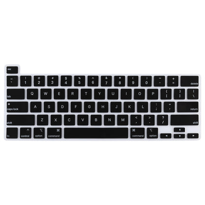 ฟิล์มป้องกันแป้นพิมพ์แล็ปท็อปซิลิโคนกันฝุ่นสำหรับ MacBook Pro 13.3 นิ้ว 2022, For MacBook Pro 13.3 inch 2022 (Black), For MacBook Pro 13.3 inch 2022 (White)