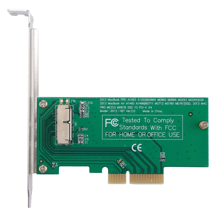 อะแดปเตอร์ SD เป็น PCI-E SC สำหรับ Macbook Pro A1398 & A1502 (2013) / Air A1465 & A1466 (2013), SSD to PCI-E X4