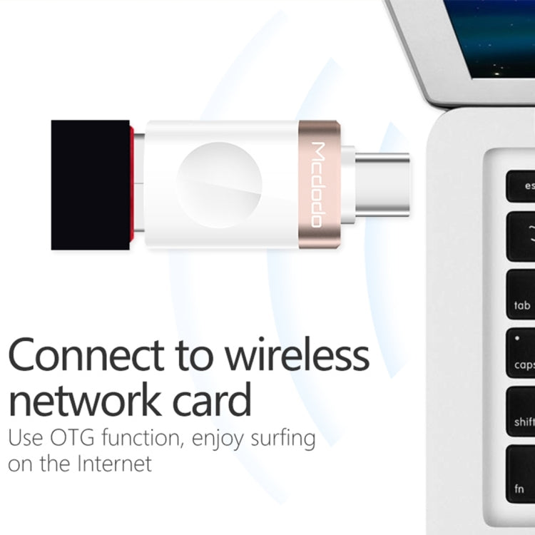 Mcdodo OT-1942 USB-C / Type-C เป็น USB 3.0 AF การส่งข้อมูลการชาร์จอะแดปเตอร์ OTG