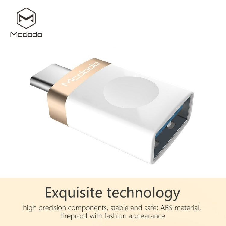 Mcdodo OT-1942 USB-C / Type-C เป็น USB 3.0 AF การส่งข้อมูลการชาร์จอะแดปเตอร์ OTG