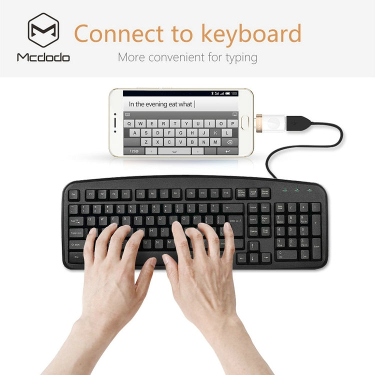 Mcdodo OT-1942 USB-C / Type-C เป็น USB 3.0 AF การส่งข้อมูลการชาร์จอะแดปเตอร์ OTG