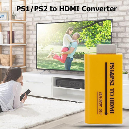 PS1/PS2 เป็น HDMI HD 1080P ออก