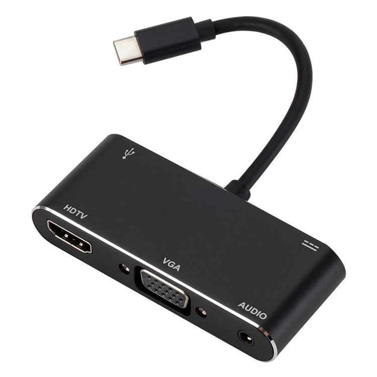 ตัวแปลง USB-C / Type-C เป็น HDMI /VGA /USB 3.0 /PD