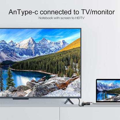 ตัวแปลง USB-C / Type-C เป็น HDMI /VGA /USB 3.0 /PD