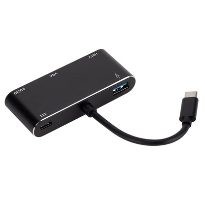 ตัวแปลง USB-C / Type-C เป็น HDMI /VGA /USB 3.0 /PD