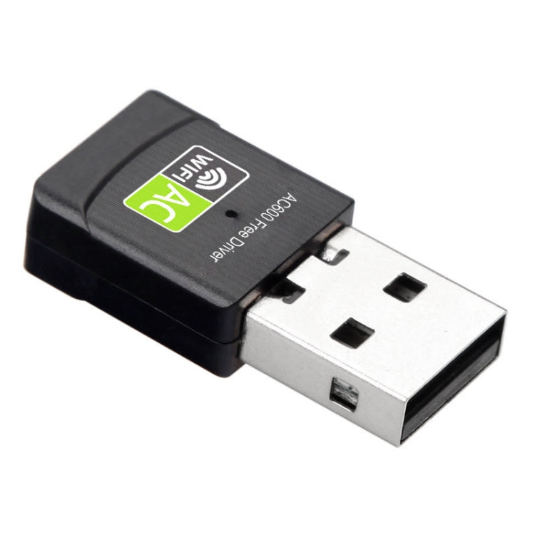 อะแดปเตอร์ไร้สาย USB Dual Band AC 600Mbps