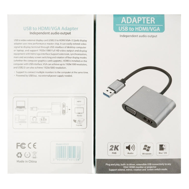 ตัวแปลง USB-C / Type-C 3.0 เป็น HDMI / VGA