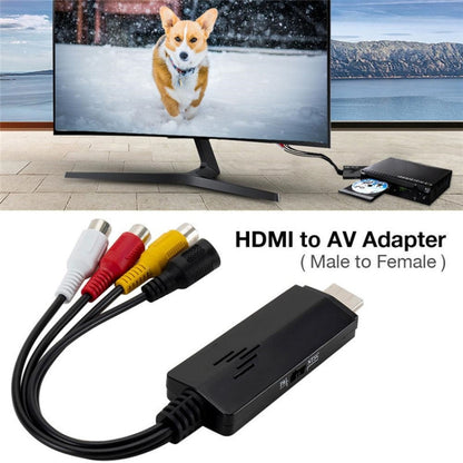 อะแดปเตอร์แปลงวิดีโอ HD เป็น 3RCA AV CVBS, HD Video to 3RCA