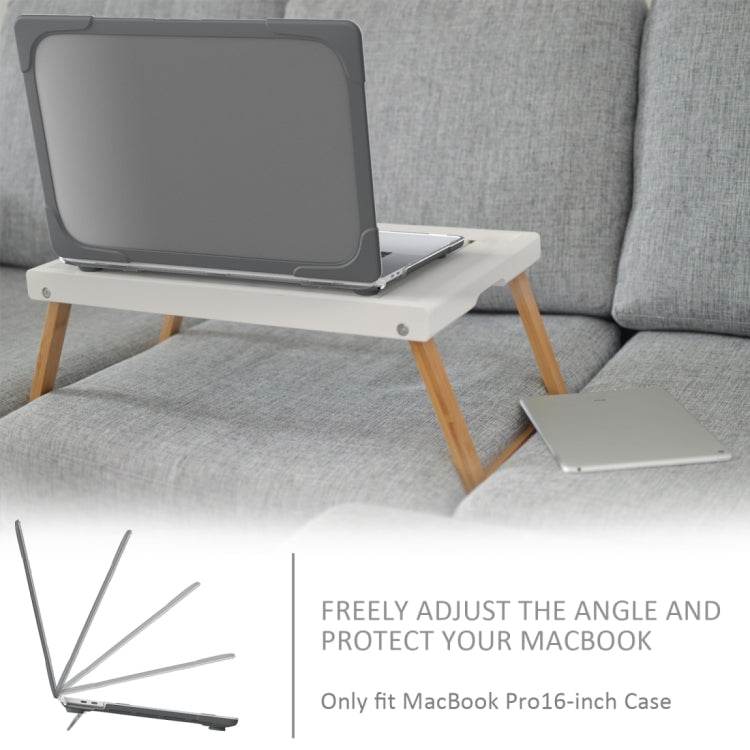 สำหรับ MacBook Pro 16 นิ้ว A2141 (2019) PC + TPU เคสแล็ปท็อปสองสี