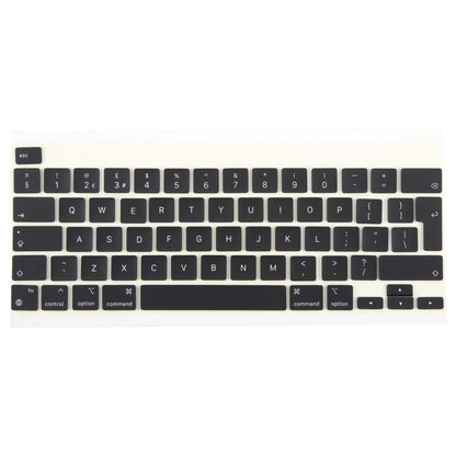 สำหรับ Macbook Pro Retina 12 นิ้ว รุ่น A2338 ปี 2020 ปุ่มกดขนาดใหญ่ ภาษาอังกฤษแบบอังกฤษ, For Macbook Pro Retina 13 inch A2338 2020(English)