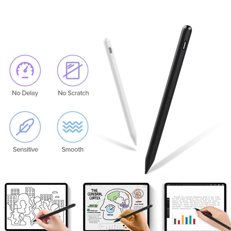 YP0016 ปากกาสไตลัสแบบ Capacitive แบบแม่เหล็กป้องกันความผิดพลาดสำหรับ iPad