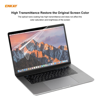 ตัวป้องกันหน้าจอ ENKAY HD PET สำหรับ MacBook Pro 15.4 นิ้ว A1707 (2016 - 2017) / A1990 (2018), For MacBook Pro 15.4 inch A1707 (2016 - 2017) / A1990 (2018)