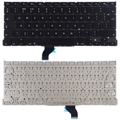 คีย์บอร์ดเวอร์ชั่นอังกฤษสำหรับ MacBook Pro 13 นิ้ว A1502, A1502