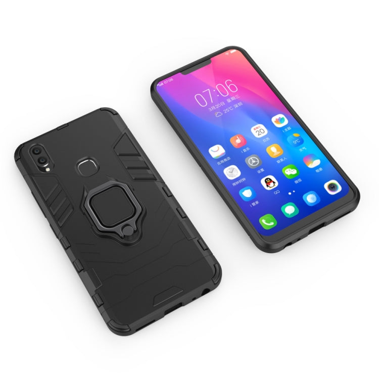 เคสกันกระแทก PC + TPU สำหรับ Vivo V9 พร้อมที่ใส่แหวนแม่เหล็ก, For Vivo V9
