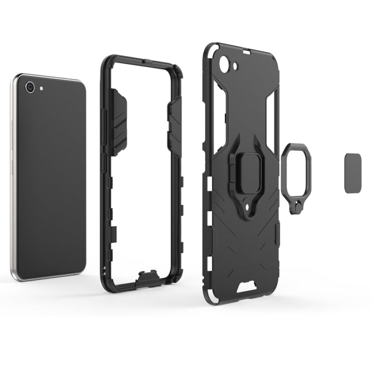 เคสกันกระแทก PC + TPU สำหรับ Vivo Y83 พร้อมที่วางแหวนแม่เหล็ก, For Vivo Y83