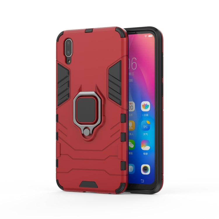 เคสกันกระแทก PC + TPU สำหรับ Vivo Y97 พร้อมที่ใส่แหวนแม่เหล็ก, For Vivo Y97