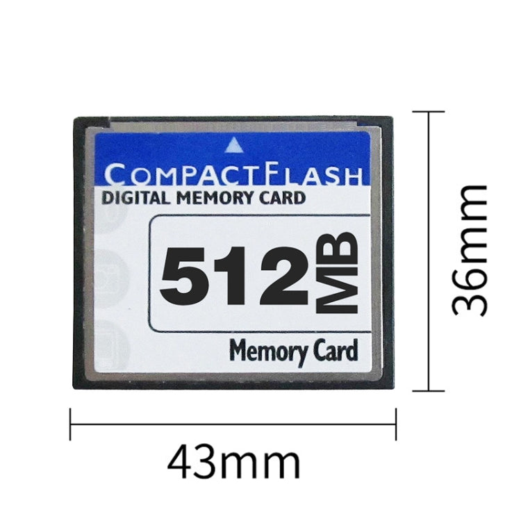 การ์ดคอมแพคแฟลช 512MB, 512MB