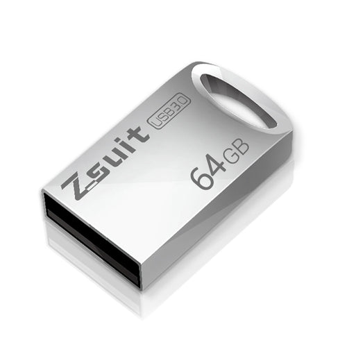 Zsuit 64GB USB 3.0 มินิโลหะวงแหวนรูปร่าง USB แฟลชดิสก์, 64GB USB 3.0