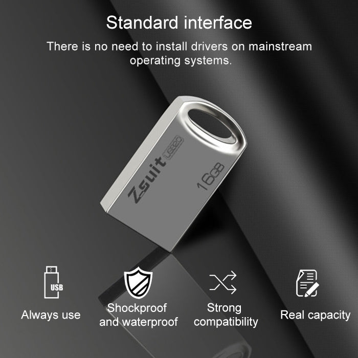 Zsuit 64GB USB 3.0 มินิโลหะวงแหวนรูปร่าง USB แฟลชดิสก์, 64GB USB 3.0