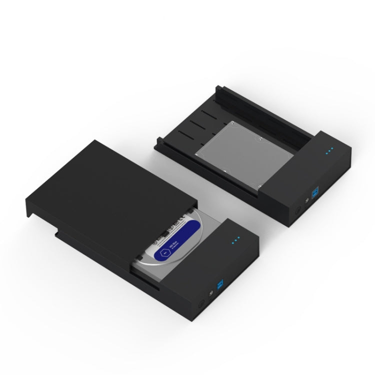 Blueendless 2.5 / 3.5 นิ้ว SSD USB 3.0 คอมพิวเตอร์พีซีภายนอก Solid State Mobile Hard Disk Box ฮาร์ดดิสก์ไดรฟ์