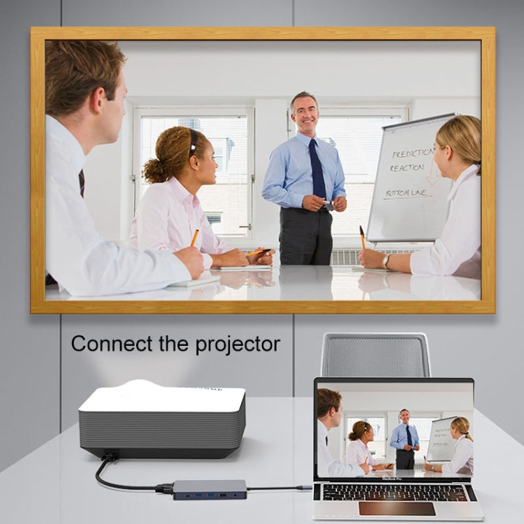 Blueendless 12 In 1 มัลติฟังก์ชั่น Type-C / USB-C HUB Expansion Dock, 12 In 1