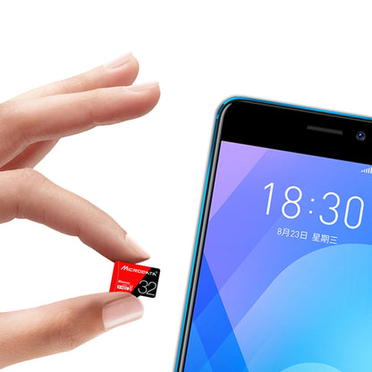 MICRODATA 128GB ความเร็วสูง U3 การ์ดหน่วยความจำ TF (Micro SD) สีแดงและสีดำ, 128GB