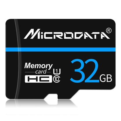 MICRODATA 32GB U1 Blue Line และการ์ดหน่วยความจำ TF (Micro SD) สีดำ, 32GB