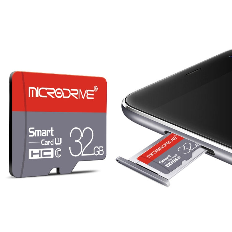Microdrive 64GB การ์ดหน่วยความจำ Micro SD (TF) คลาส 10 ความเร็วสูง, 64GB