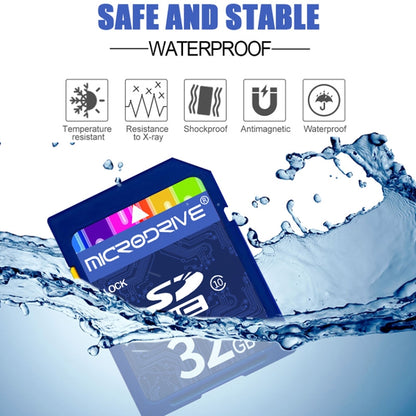 การ์ดหน่วยความจำ SD Microdrive ความเร็วสูง Class 10 ขนาด 16GB สำหรับอุปกรณ์ดิจิตอลทั้งหมดที่มีช่องเสียบการ์ด SD, 16GB