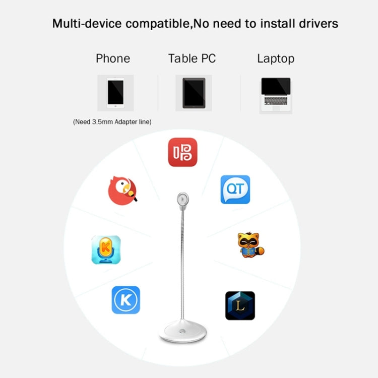 ใช้งานร่วมกับ PC / Mac สำหรับการถ่ายทอดสด การแสดง KTV ฯลฯ, BK USB Port/Black, BK USB Port/Red, BK USB Port/White