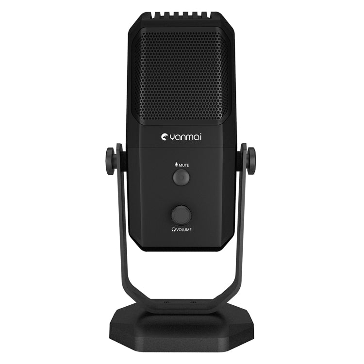 Yanmai SF-900 มัลติฟังก์ชั่นสี่ทิศทางสตูดิโอบันทึกคอนเดนเซอร์ไมโครโฟนพร้อมขาตั้งตั้งโต๊ะ
