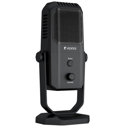 Yanmai SF-900 มัลติฟังก์ชั่นสี่ทิศทางสตูดิโอบันทึกคอนเดนเซอร์ไมโครโฟนพร้อมขาตั้งตั้งโต๊ะ