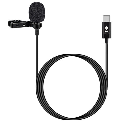 YICHUANG YC-LM10 USB-C / Type-C ไมโครโฟนคอนเดนเซอร์ลดเสียงรบกวนอัจฉริยะความยาวสายเคเบิล: 1.5 ม., YC-LM10