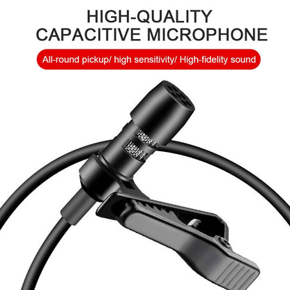 YICHUANG YC-LM10 USB-C / Type-C ไมโครโฟนคอนเดนเซอร์ลดเสียงรบกวนอัจฉริยะความยาวสายเคเบิล: 1.5 ม., YC-LM10