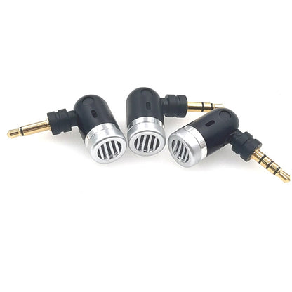 MK-5 4 ระดับ PIN 3.5 มม.ปลั๊กชุบทอง Live โทรศัพท์มือถือแท็บเล็ตแล็ปท็อป MINI BEND ไมโครโฟน, 4 Level Pin