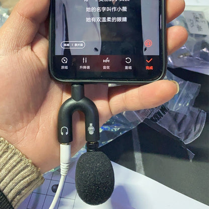 MK-5 4 ระดับ PIN 3.5 มม.ปลั๊กชุบทอง Live โทรศัพท์มือถือแท็บเล็ตแล็ปท็อป MINI BEND ไมโครโฟน, 4 Level Pin